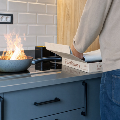 Fire Blanket Coffee Table Book