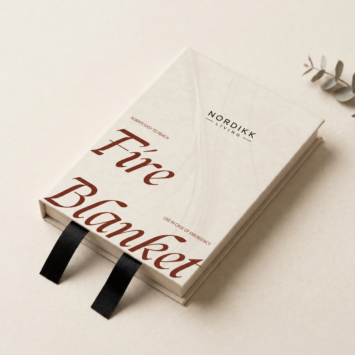 Fire Blanket Coffee Table Book