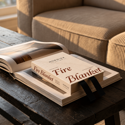 Fire Blanket Coffee Table Book